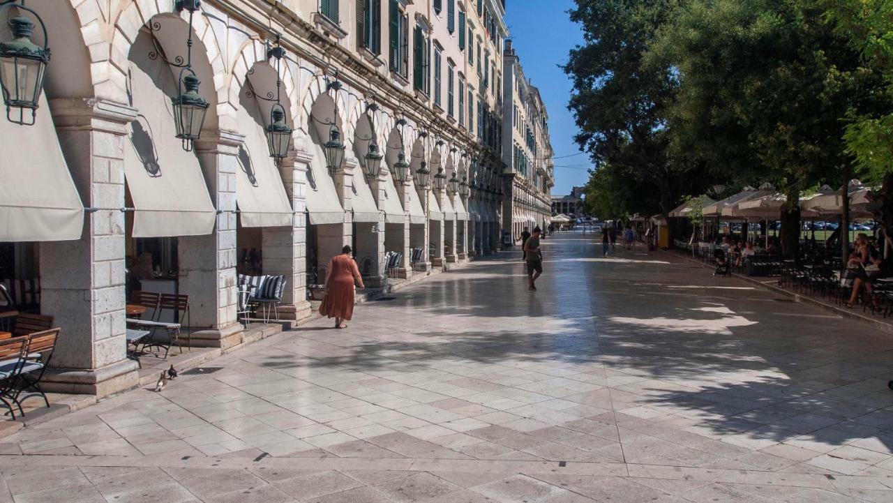 Ideally Situated Corfu Old Town Apartment Exterior foto